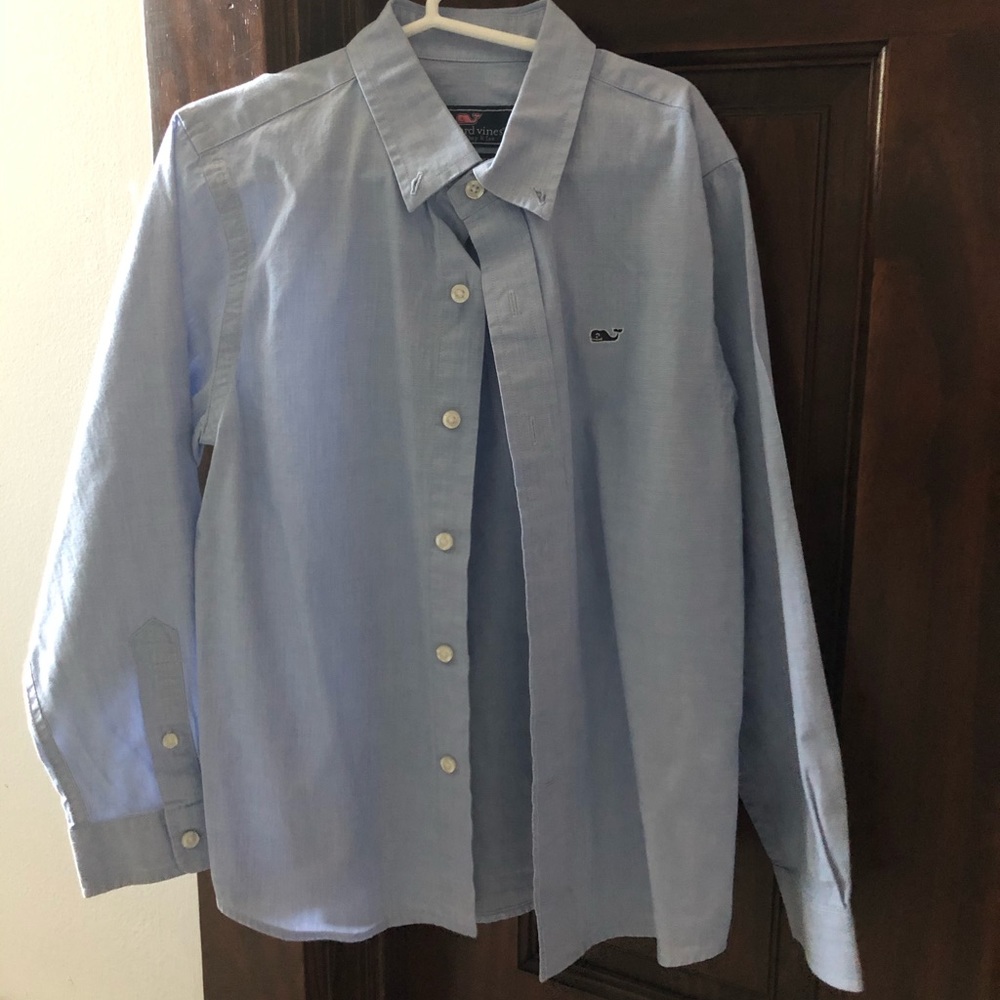 Oxford blue Vineyard Vines button down